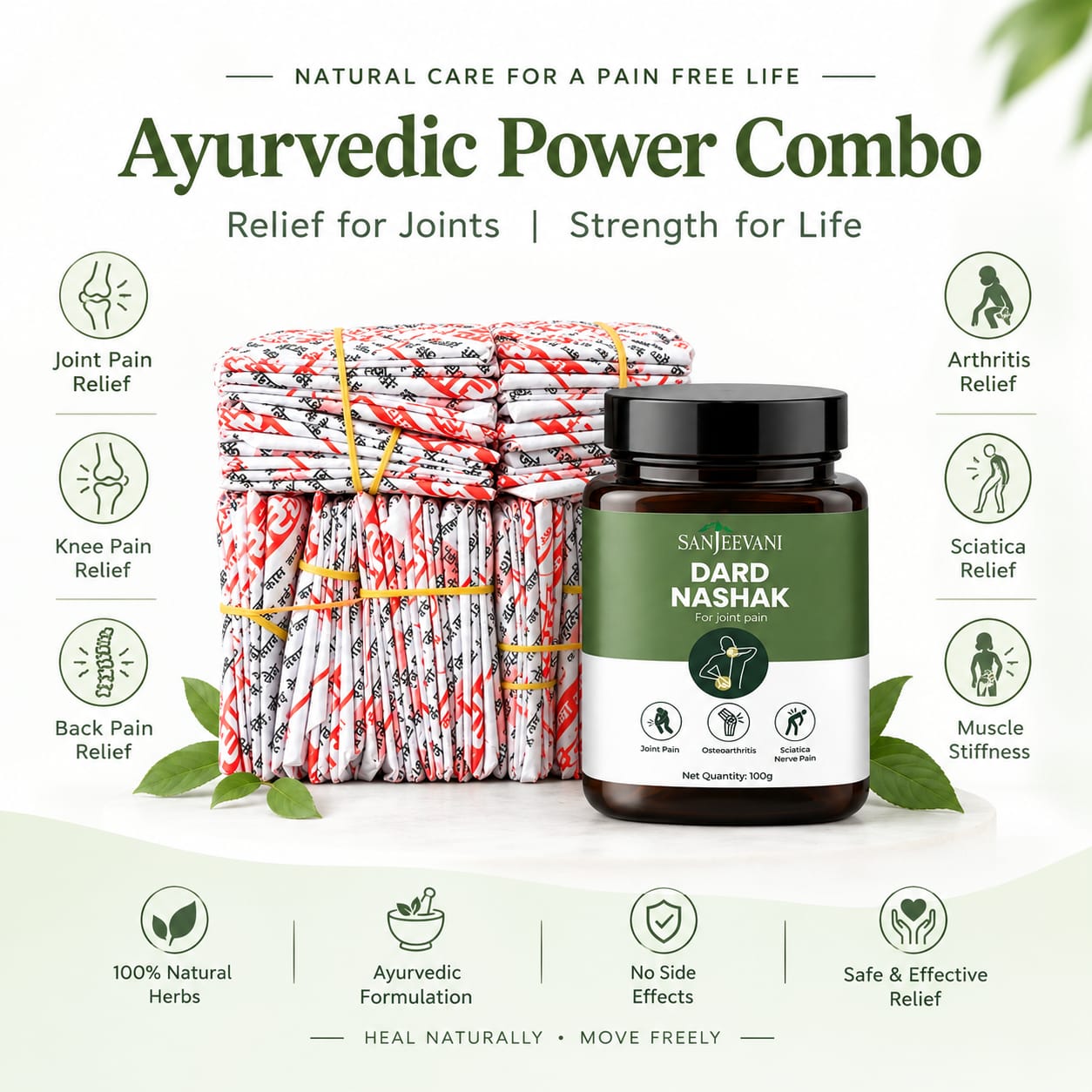 Arihant Rasayan Kushta + Dard Nashak